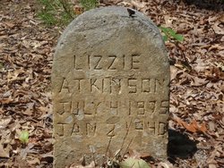 Elizabeth F. “Lizzie” <I>Mills</I> Atkinson 