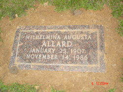 Wilhelmina Augusta Allard 
