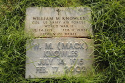 Col William McMillan “Mack” Knowles Sr.