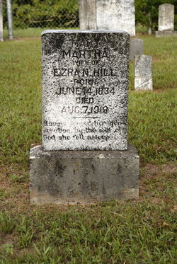 Mary Martha <I>Flewellen</I> Hill 