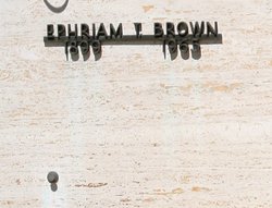 Ephraim Thomas Brown 