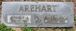 Mary Elizabeth <I>Huber</I> Arehart 