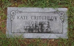 Catherine A “Kate” <I>Sandknop</I> Critchlow 