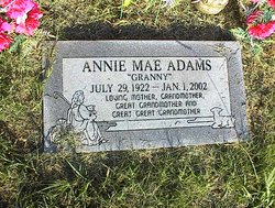 Annie Mae “Granny” Adams 