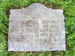 Sarah Francis <I>Gibbs</I> Nickell 