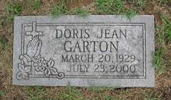 Doris Jean <I>Strole</I> Garton 