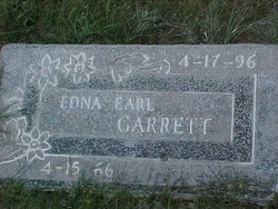 Edna Earl <I>Burkhart</I> Garrett 
