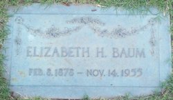 Elizabeth Catherine <I>Harney</I> Baum 