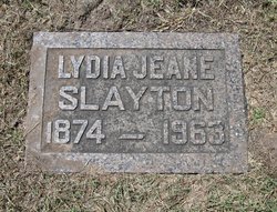 Lydia Jeane <I>Fudge</I> Slayton 