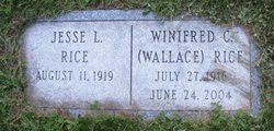 Winifred C <I>Wallace</I> Rice 