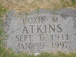Roxie M. <I>Willis</I> Atkins 