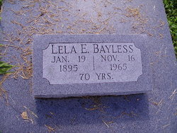 Lela Elizabeth Bayless 
