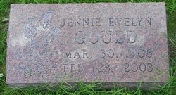 Jennie Evelyn <I>Snedaker</I> Gould 