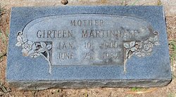 Mary Girteen <I>Billings</I> Martindale 