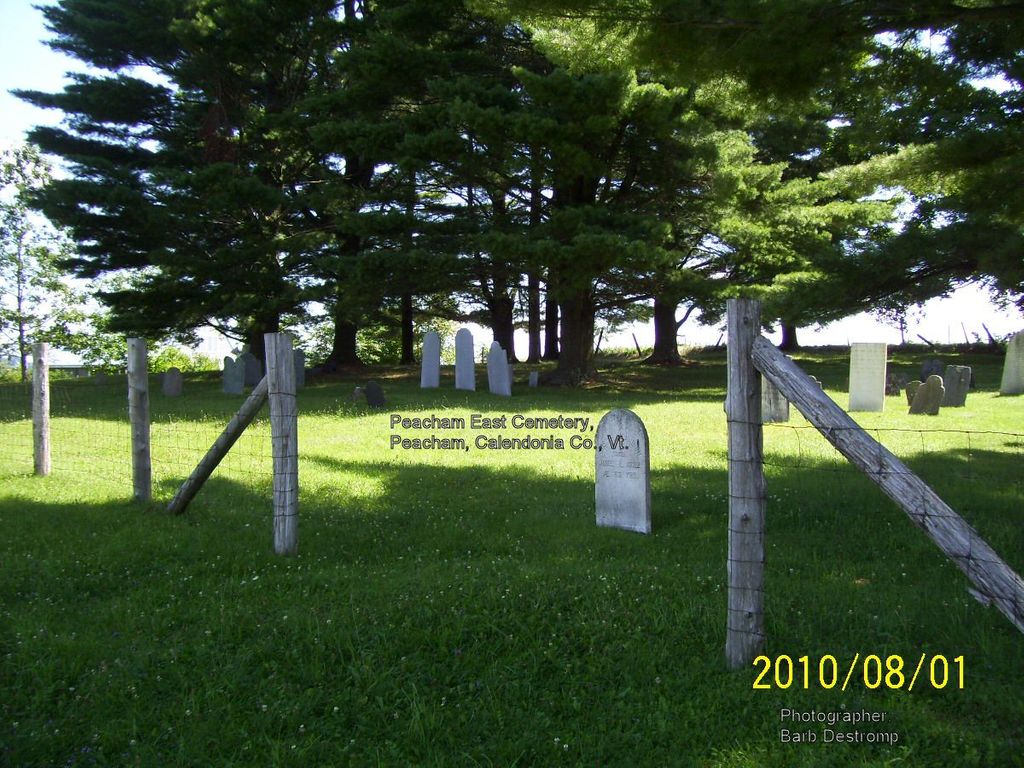 Peacham East Cemetery