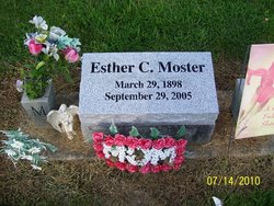 Esther Cecelia <I>Amrhein</I> Moster 