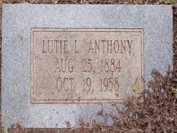 Lutie Lillian <I>Mauldin</I> Anthony 