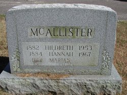 Hildreth Barrett McAllister 