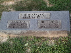 Alpha Ann <I>Carter</I> Brown 
