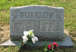 Edward Monroe Burklow 