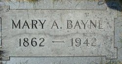 Mary A <I>Schwan</I> Bayne 