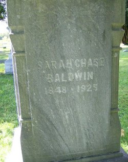Sarah <I>Chase</I> Baldwin 