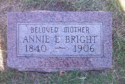 Annie Elizabeth <I>Palmer</I> Bright 