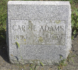 Carrie S. <I>Bloss</I> Adams 