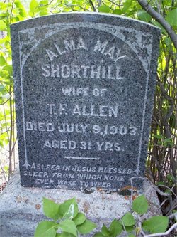 Alma May <I>Shorthill</I> Allen 