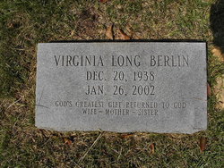 Virginia Katherine <I>Long</I> Berlin 
