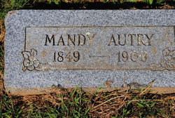 Amanda “Mandy” <I>Holtifield</I> Autry 