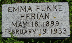 Emma A.M. <I>Funke</I> Herian 