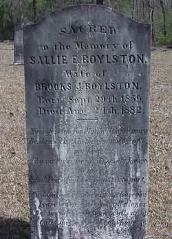 Sallie E. <I>Coleman</I> Boylston 