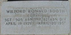 Sgt Wilford Ronald Booth 