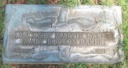 Mary <I>Poston</I> Baker 