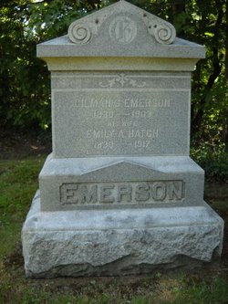 Emily A. <I>Hatch</I> Emerson 
