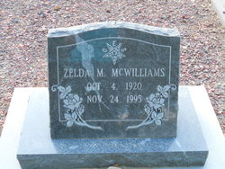 Zelda Mae <I>Abrams</I> McWilliams 