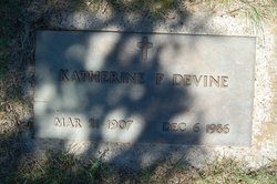 Katherine F Devine 