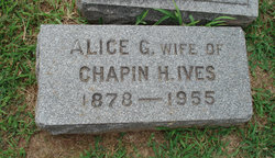 Alice <I>Graham</I> Ives 