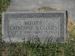 Catherine <I>Strong</I> Geddes 