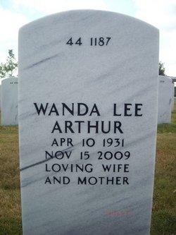 Wanda Lee <I>Barnes</I> Arthur 