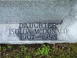 Isolda Caroline <I>Ruck</I> McDonald 