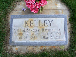 Alice M. <I>Sanders</I> Kelley 