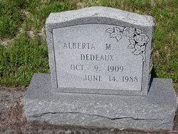 Alberta M. Dedeaux 