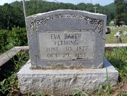 Eva Virginia <I>Baker</I> Fleming 