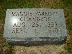 Maggie <I>Parrott</I> Chambers 