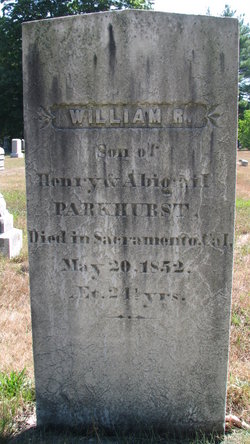 William Richardson Parkhurst 