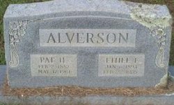 Ethel F. <I>McAlister</I> Alverson 