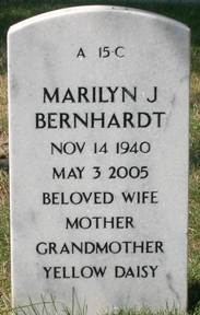 Marilyn J. <I>Brown</I> Bernhardt 