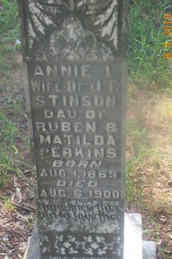 Annie L. <I>Perkins</I> Stinson 